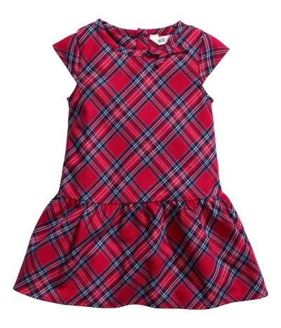  Checked dress 