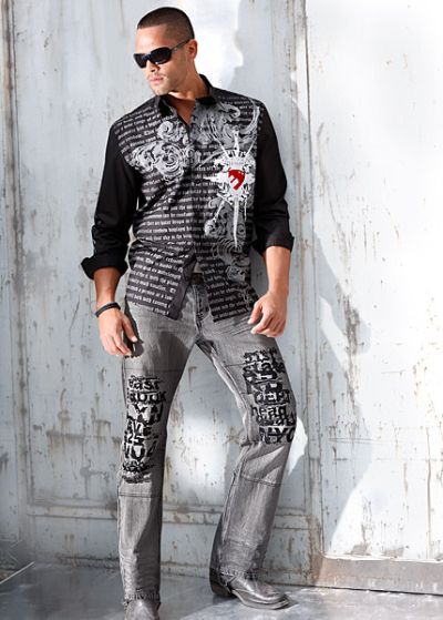 Allover print shirt    